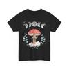 Mushroom Shirt, Cottagecore Aesthetic Mushroom Lovers Fungi Moon Phases Shirt