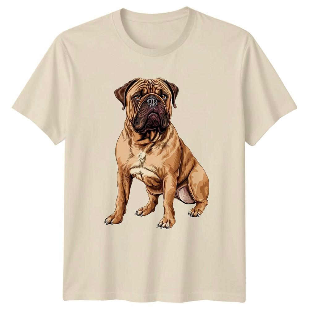 Bullmastiff Dog Animals Unisexs TShirt Unisexs Tee Graphic Unisex Top
