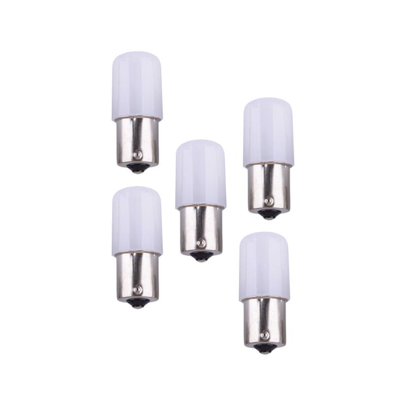 5Pcs Universal Car RV Camper Trailer Daytime Running Light Interior Tail Signal Brake Reverse Lamp Bulb 1156 1141 1003 BA15S