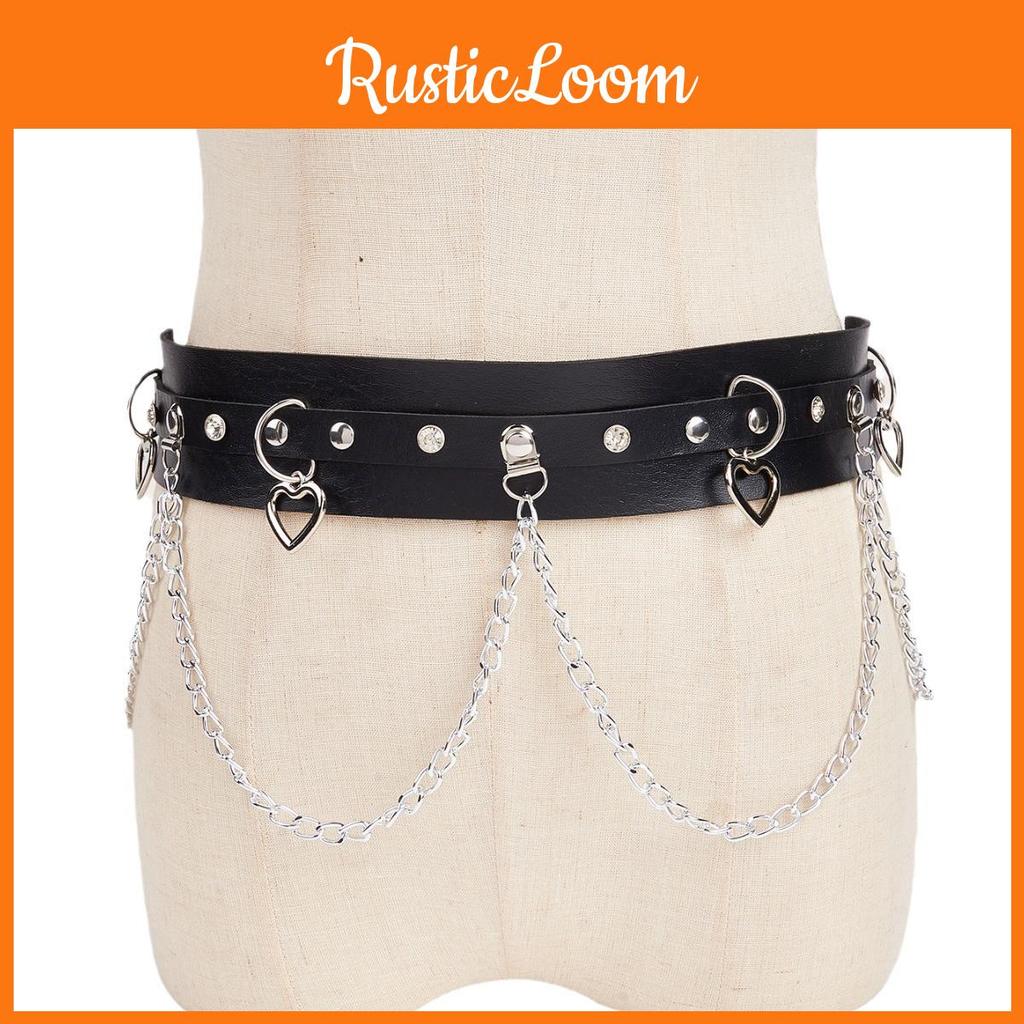 Hip Hop Lace Patchwork Punk Belt Women's Fashion Matching Dress Jacket Waist Seal