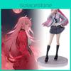 In The Darling Franxx Zero Two Figurine Anime Model Uniform Jk Statue Gift Toy