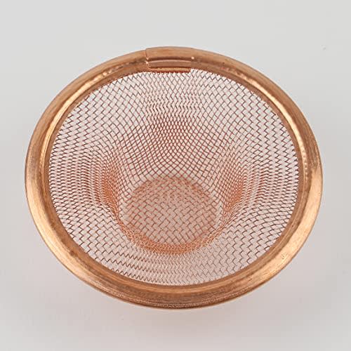 Pearl Metal 7cm Drain Net, Pure Copper, Made In Japan, Antibacterial, At Aqua HB-4181