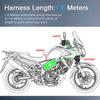 Waterproof Motorcycle Fog Lights Wire Switch Harness Headlight Spotlights Wire Cable Suitable for ATV Car LED Work Light