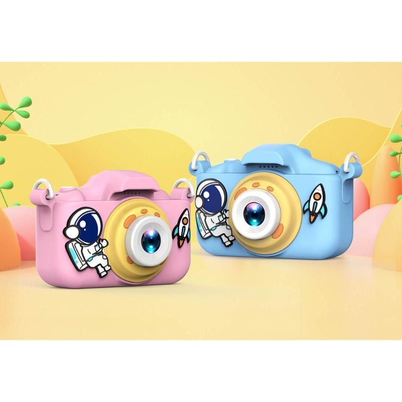 X9 Kid Digital Camera 2000W Pixels 1920x1080P Photos Video Recorder for 3-12 Years Old Girl Boy Built-in 400mA Battery
