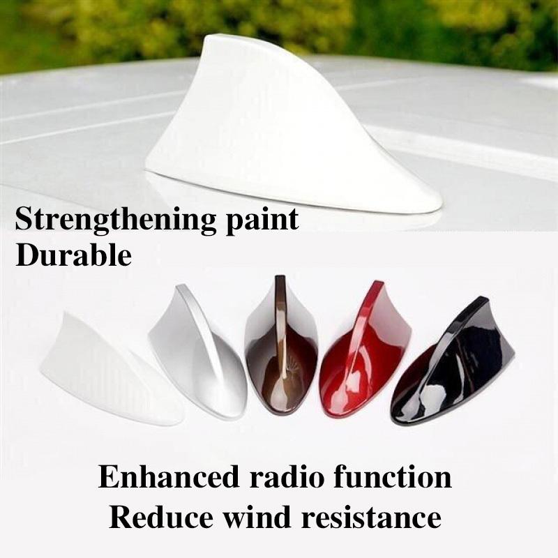 For Toyota Rav4 XA40 Shark Fin Antenna FM Signal Super Aerials Amplifier Waterproof Signal Amplifier FM/AM Radio Aerials