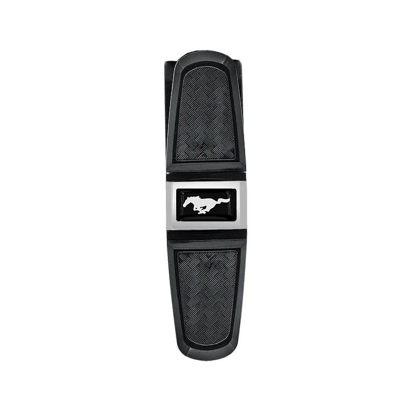 

New 2026 Car Sticker 2025 Hot Car Interior Multi-Function Glasses Clip Ticket Card Universal For Ford Mustang GT500 GT350 Cobra