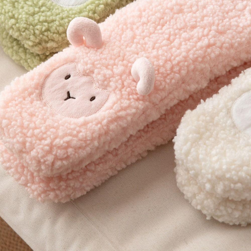 Winter Cartoon Floor Socks Non-slip Cotton Socks Cute Sock Slippers Men