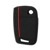 3 Button Key Silicone Car Key Cases Cover Keychain Folding Remote Key Fob Protection For VW Golf 7 MK7 Accessories