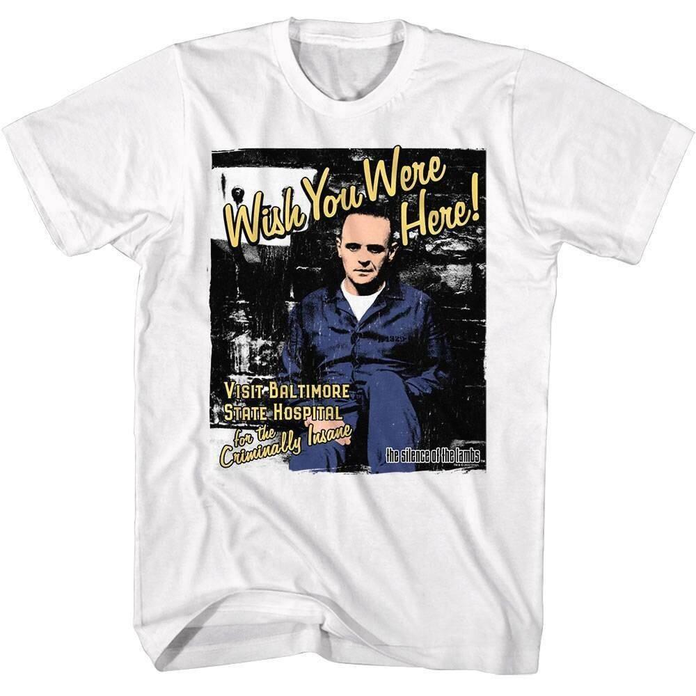 Silence of the Lambs Wish You Were Here Men s T Shirt Unisex T-Shirt S