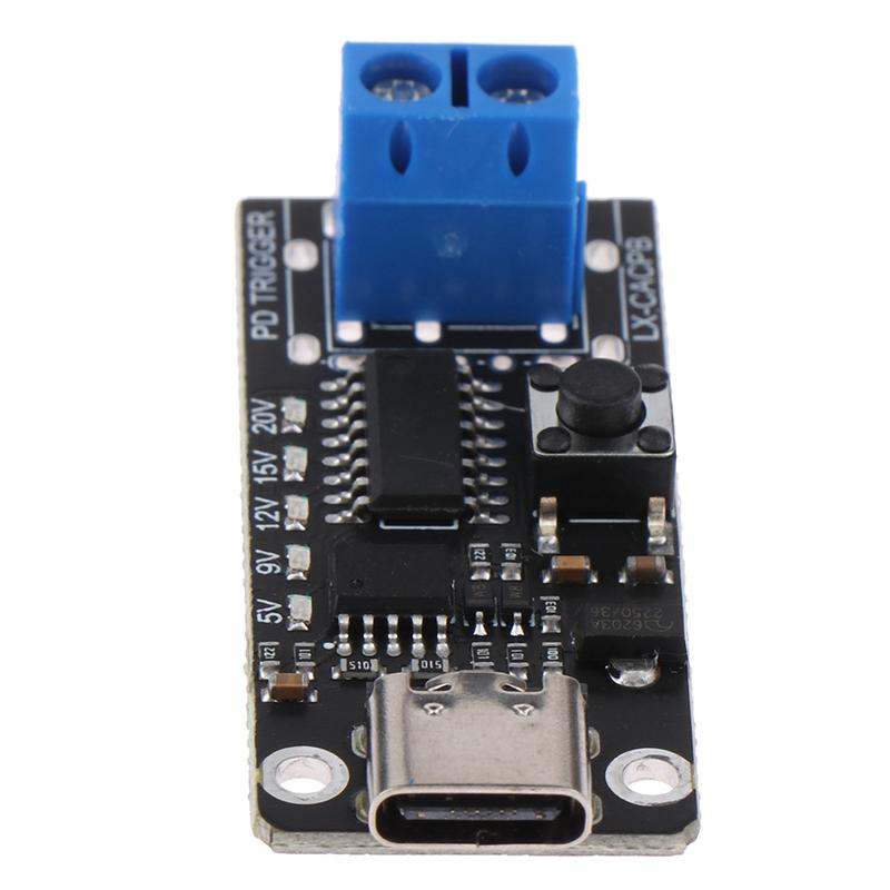 100W 5A Schnellladeplatine Typ-C USB-C QC PD Lockstoff-Trigger-Modul Hochgeschwindigkeits-Ladegerät Power Delivery Boost-Modul
