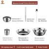 Jingzhou 304 Stainless Steel Camping Tableware Set