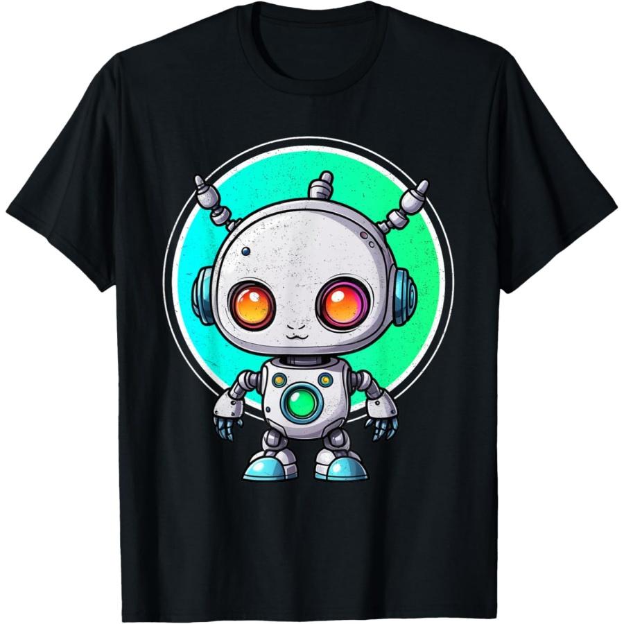 Robot For Kids Boys Girls Robotics Engineer T-Shirt S
