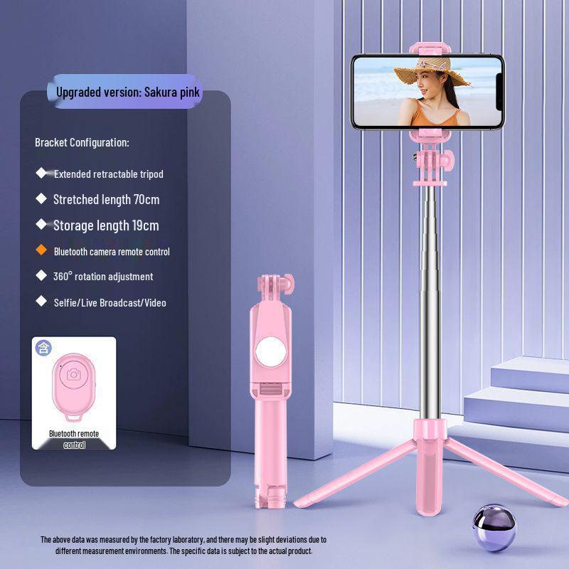 Universal Bluetooth Selfie Stick & Tripod for Android - Multifunctional Handheld Photography Tool