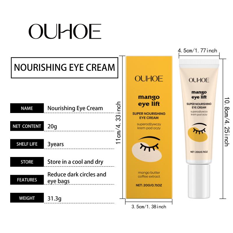 Ouhoe Coconut Body Soothing Magnesium Cream Daily Massage Body Skin Relieves Knee Discomfort Care Cream