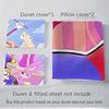 3Pcs Cartoon Characters Adventure Bedding Sets For All Sizes New 3D Printed Bed Cover Comforter Duvet Cover Pillowcase Bedroom Decoration
