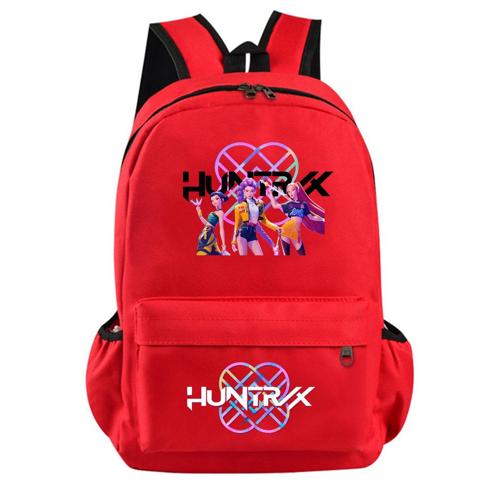 K-Pop Demon Hunters Printed Backpack for Teenager Student Girl Boy Bookbag Schoolbag Women Large Capacity Waterproof Travel Bag Kid Gift Rucksak