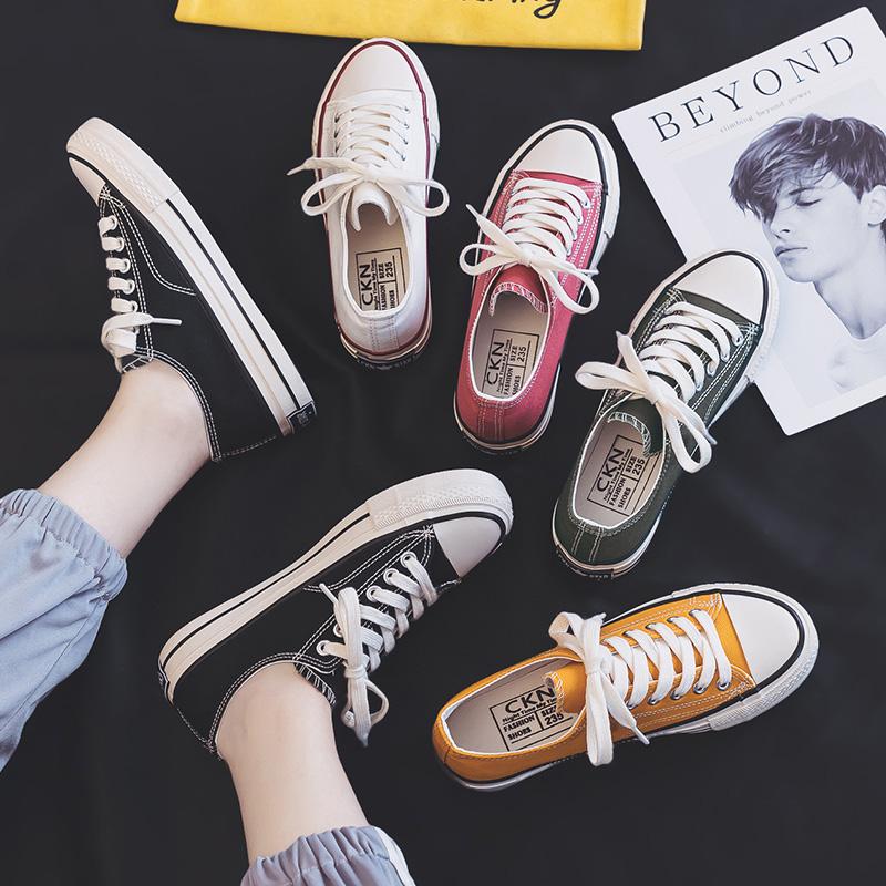Men Canvas Shoes Men Sneakers Flat Comfortable Autumn Spring Fashion Casual Vulcanized Shoes Men Chaussure Homme