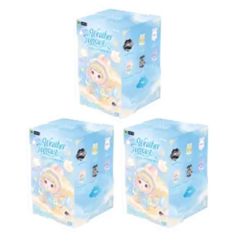 Nommi Weather Forecast Series Blind Box Toys Anime Action Figure Caixa Caja Surprise Mystery Box Dolls Girl Gift