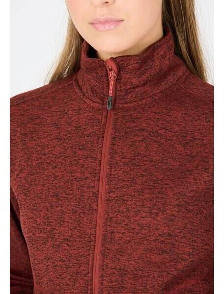Jacket Whistler Samani Melange Fleece Jacket Red Pear 4244