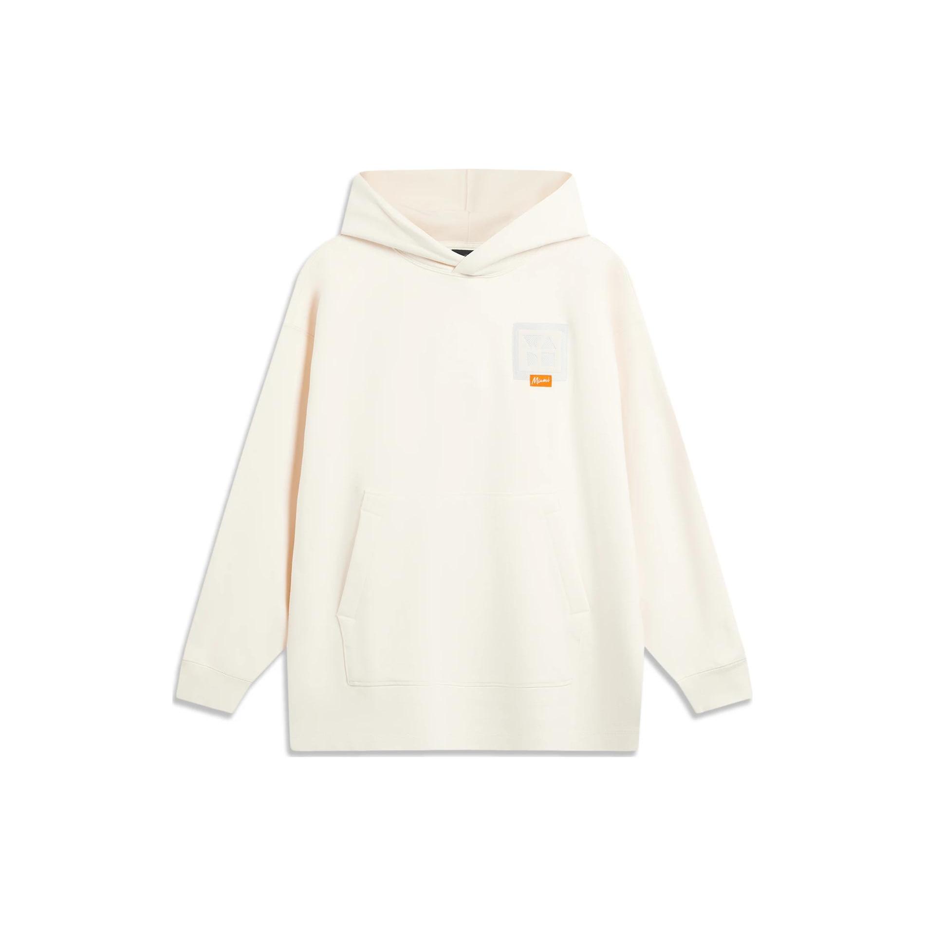 Li Ning Wade Collection Sweatshirt Unisex Ecru AWDT935-6 XXL