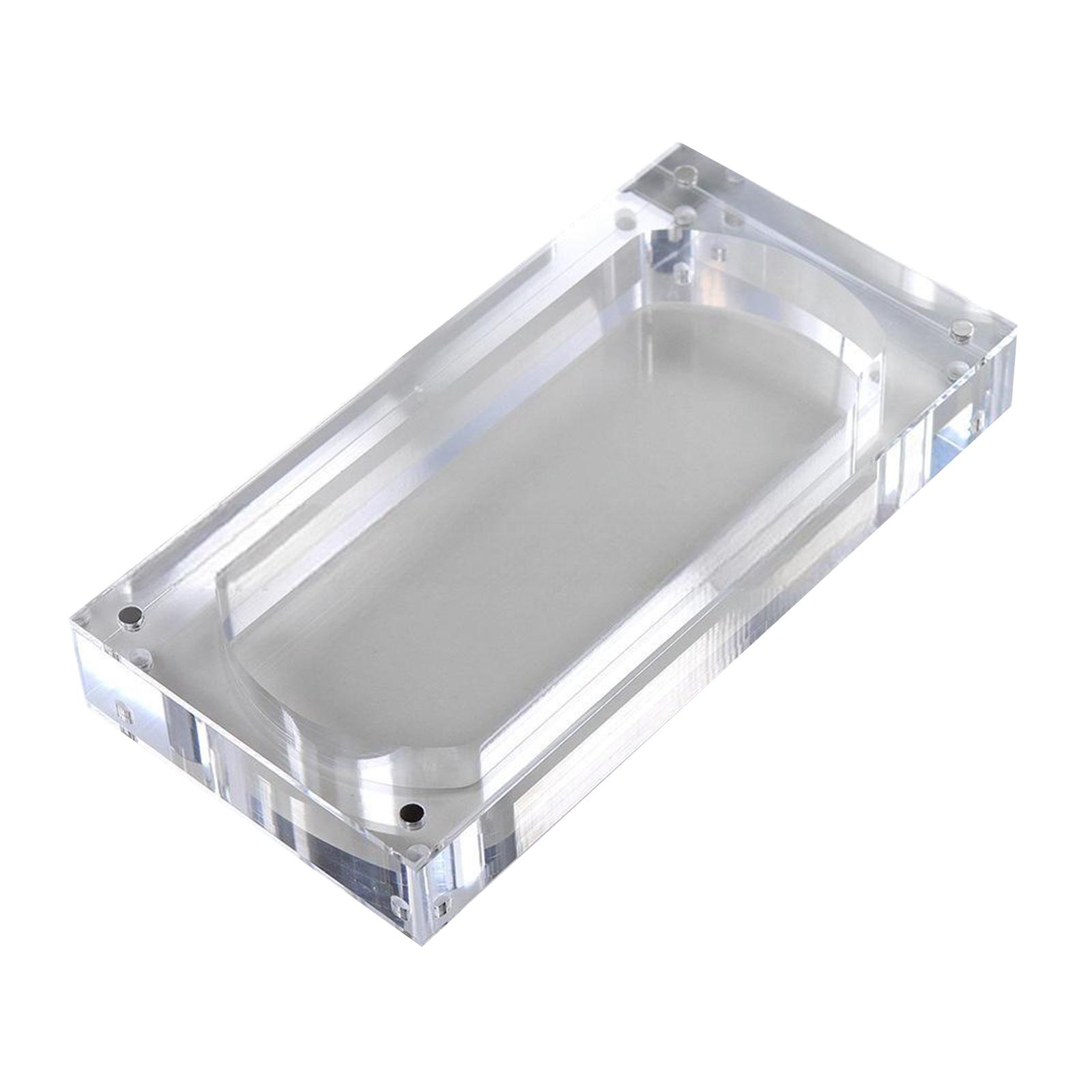 

Clear Acrylic Showcase Box for Game Console Dustproof Protective Cover Display Holder Case Organizers 1
