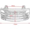 HDBUBALUS Tri-Bar Rear Fender LED Brake Tail Light Turn Signal Lamp Fit for Harley 2006-2009 Street Glide FLHX EFI FLHXI