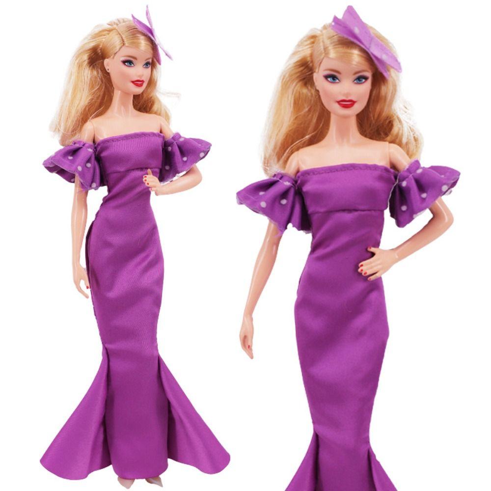 With Hat Doll Elegant Party Fishtail Skirt for 30cm Doll/for 1/6 BJD Dolls/for 11.5" Dolls