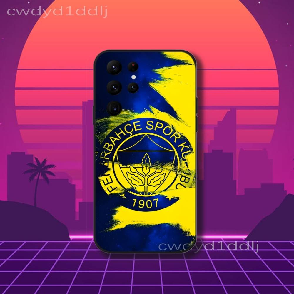 Turkey F-Fenerbahce-s FC Phone Case For Samsung S10,S21,FE,S21 ,S26,S25,S24,S23,Ultra,S9,S22,Plus Black Shockproof TPU Samsung S26Plus