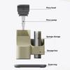 2-in-1 Manual Press Soap Box with Sponge Wipe Liquid Soap Container Hand Soap Dispenser  Countertop