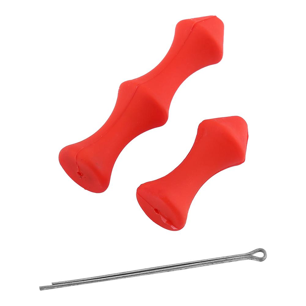 Useful Outdoor Shooting Accessory  or Gear Archery Bow String Silicone(black)