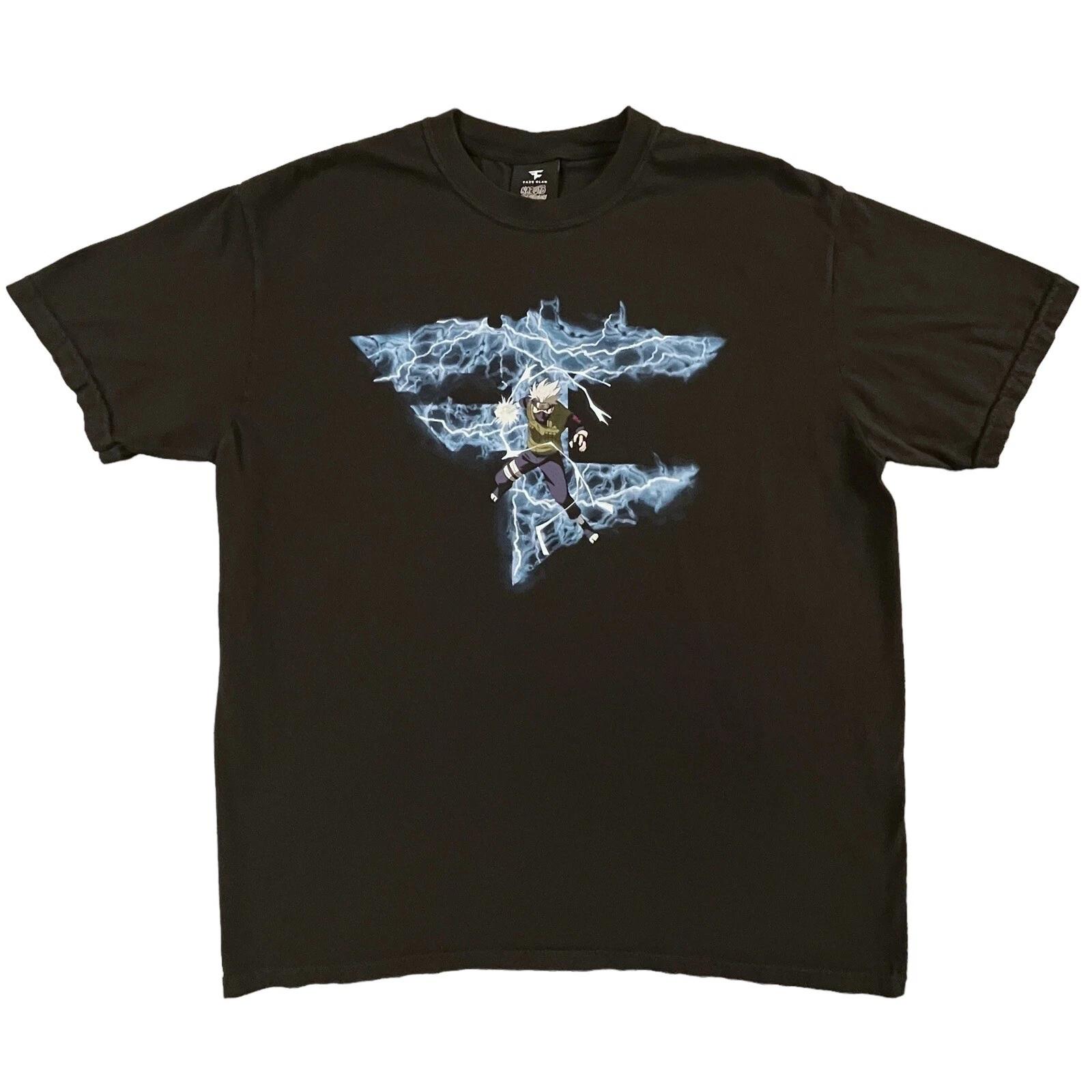 

Faze Clan X Naruto Series 2026 Unisexs Summer Cotton Tshirt Comfortable HighQuality Insulated Y2K Style S