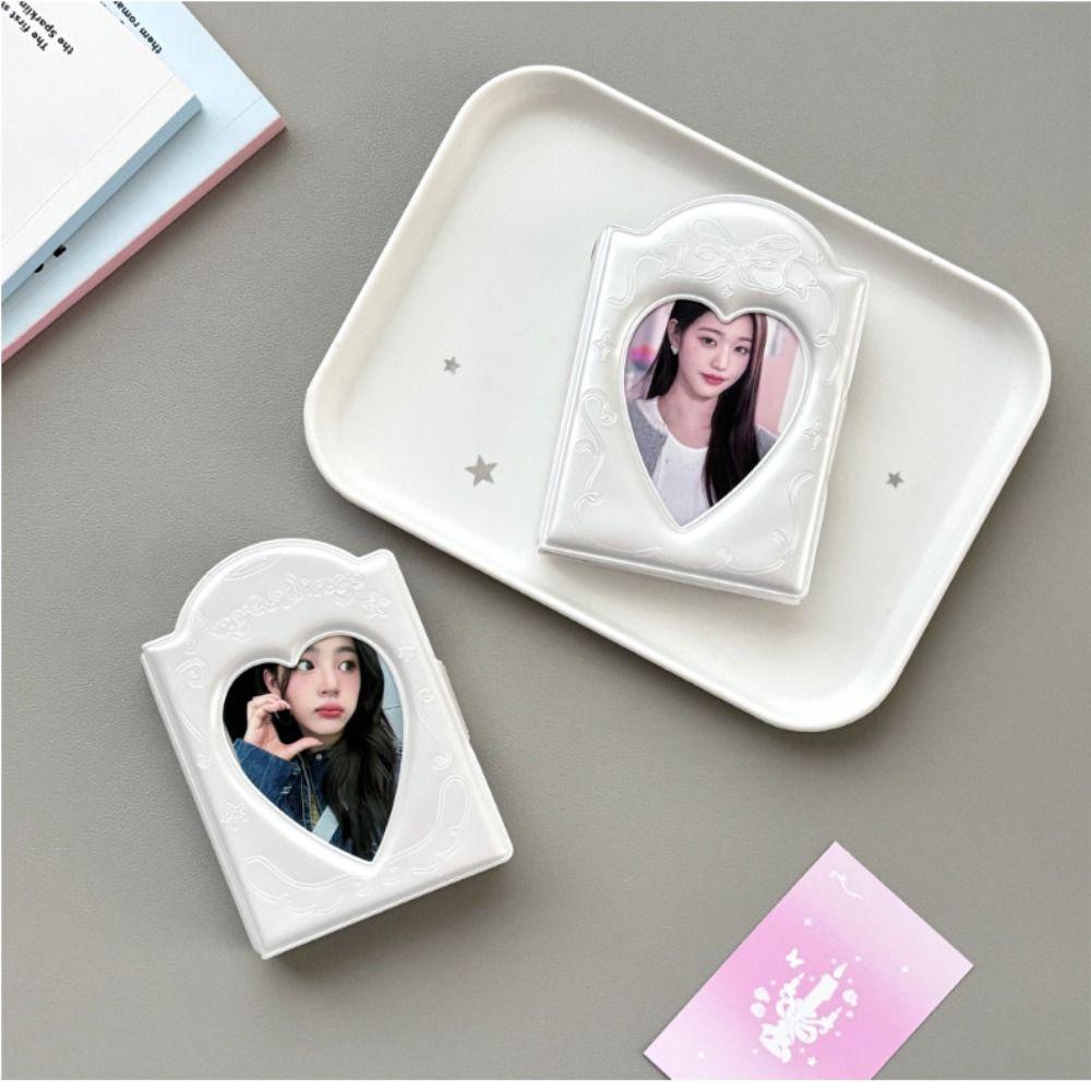 32 Pockets Photocard Binder Album 3 Inch Kpop Photo Card Book Holder Mini Photo Album