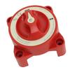 Battery Disconnect Switch 350A 48V 2 Gear Stud Red Strong Safety Marine Battery Selector Switch for RV Marine Automotive Battery 9004E