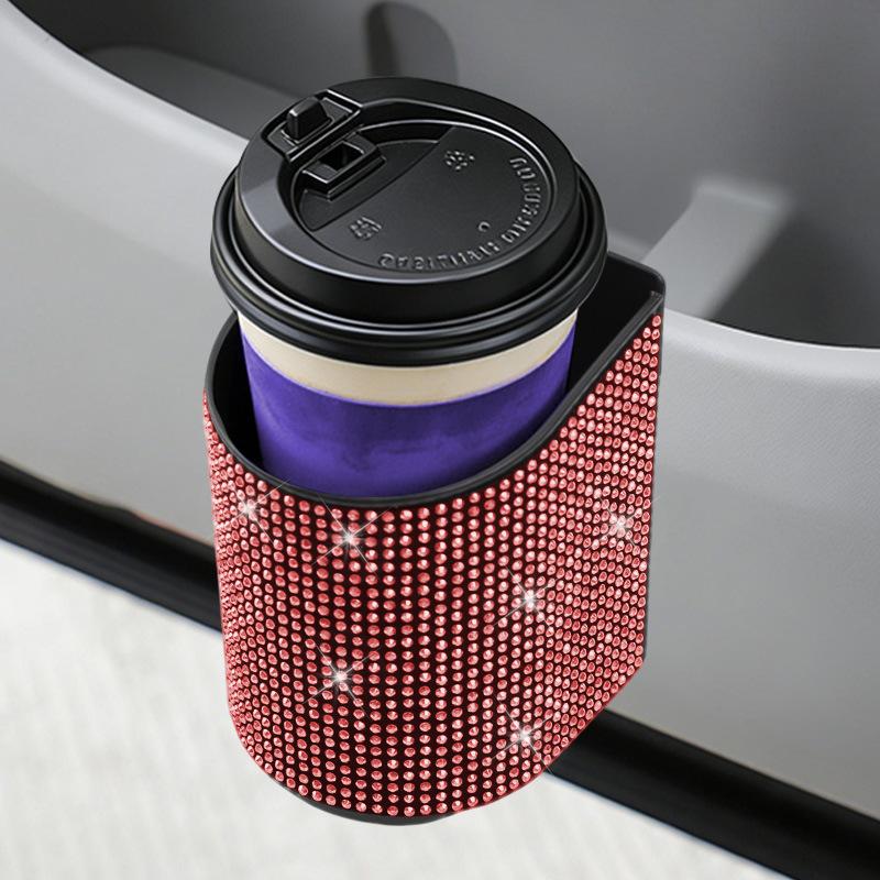 Car Door Cup Holder Didmond Universal Back Clip Design Drink Rack Storage Bin Seat Back Water Cup Box Organizer Pocket For Women