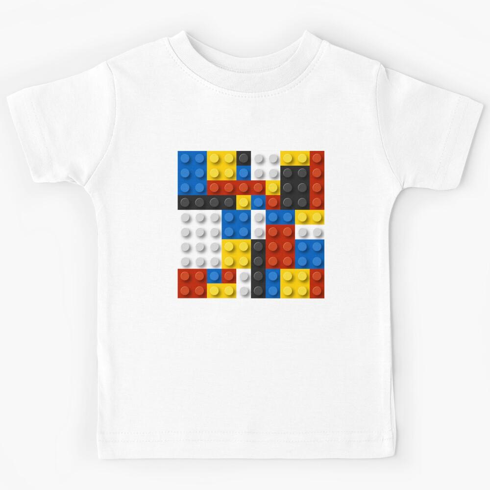 Mondrian blocks De Stijl Modern Art Kids T-Shirt 160