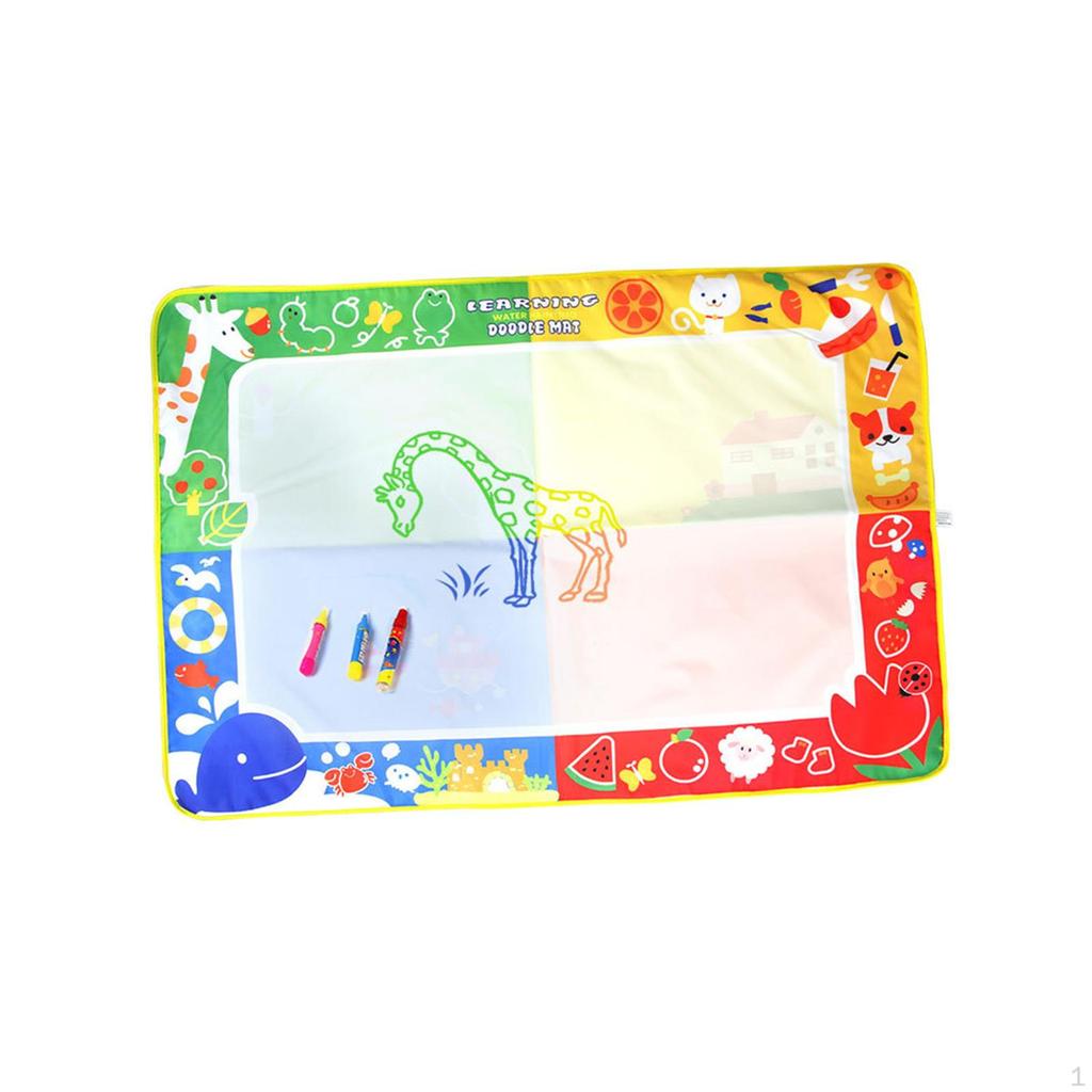 Creative Coloring Mat - Mess- Drawing Pad for Kids Educational Toy Ages 2-6+