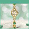 Chinese Style Ladies Watch With Quartz Movement Waterproof Alloy Case For Elegant Women