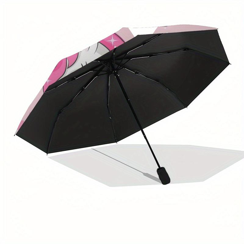 Magical Unicorn Kids' Room Decor StickerUmbrella, Portable 3-Fold Umbrella for Men & Women,Christmas Gift ES158