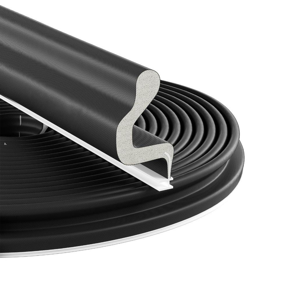 High Quality Sound Proof Weather Stripping Draft Stopper Insect Prevention Sound Proof Strips Poam Self-Adhesive Seal Strip Door