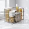 304 Stainless Steel Kitchen Drain Basket Rust-proof Tableware Storage Rack  Bathroom