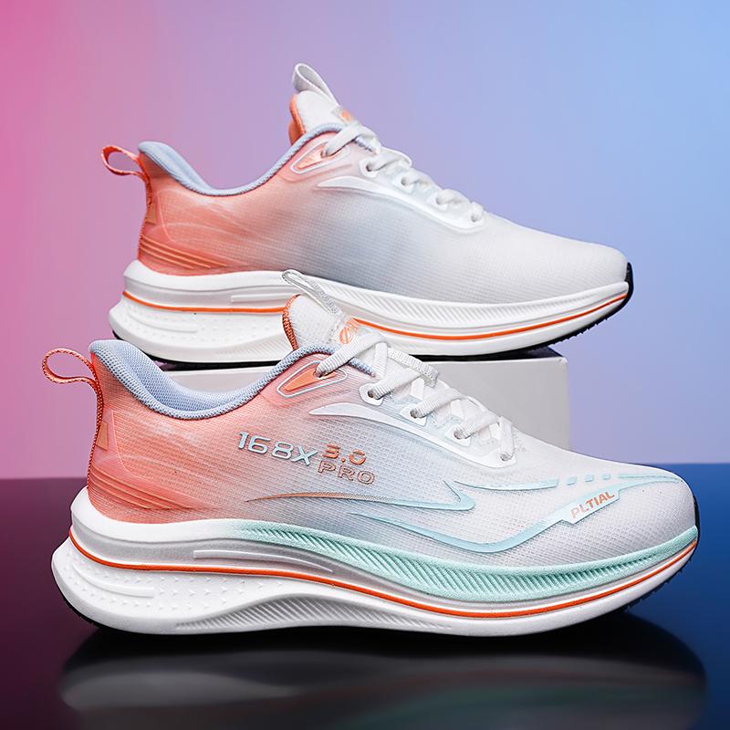 

Кроссовки для марафона, мужские спортивные кроссовки с воздушной подушкой, карбоновая пластина, легкие, удобные, спортивная обувь для тренировок в спортзале, мужская 39