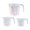 1/3pcs Baking Liquid Measuring Cups PVC Scale Cup Plastic Measuring Volume Beaker Kitchen Baking Tools 250/500/1000ml