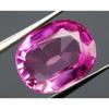 Pink Sapphire Oval Cut CERTIFIED 8 Carat Natural Loose Gemstone Ring Size