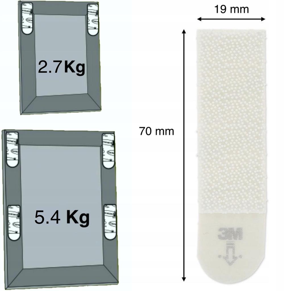 Command Medium Velcro for hanging pictures and frames