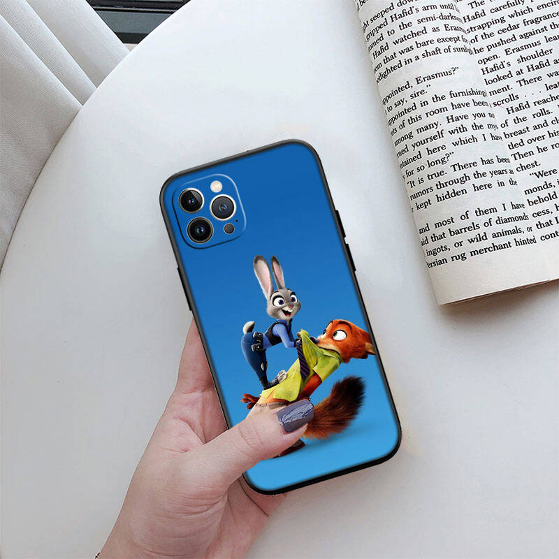 MH158 Zootopia Phone Shell Case for Redmi Note 12 12S 12C 13 13C 13R 14 14S 14R 14C Pro Max Plus A3 A3X A4 A5 11A 13X