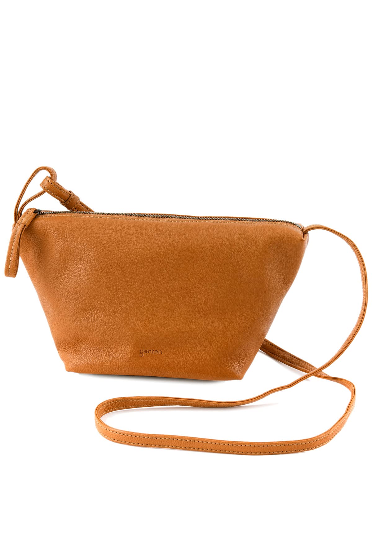 

Shoulder Bag Genuine Leather Camel [Genten] Women s GE-43591-52 верблюд