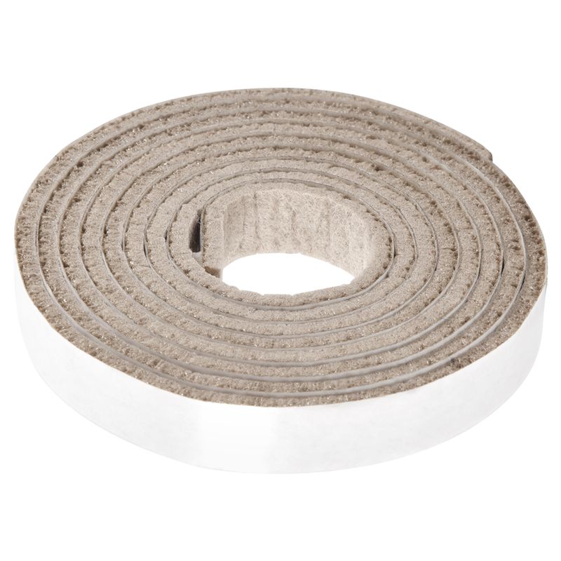 Self-Stick Heavy Duty Felt Strip Roll For Hard Surfaces (1/2 Inch X 60 Inch)