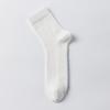 Pure Cotton Men's Anti-odor, Antibacterial, Deodorizing and Sweat-absorbing Mid-calf Socks, Summer Business, Casual and Sports Cotton Socks