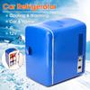 12V 4L Car Refrigerator Cooler Mini Fridge Car Home Small Household Boat Refrigeration Dormitory Outdoor Picnic Freezer Heater