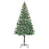 Artificial Christmas Tree Green 180 cm PVC and Steel